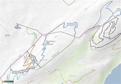 Red Rocks Mountain Bike Trail in South Burlington, Vermont