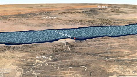 Red Sea Crossing: Incredible evidence discovered at the Gulf ...