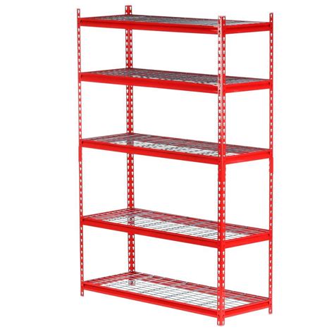 Red Shelving Units Storage & shelving B&Q - DIY