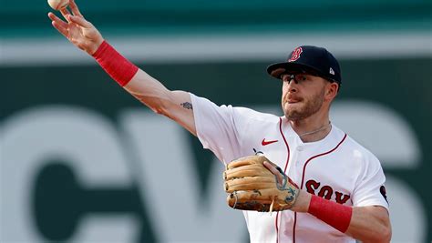 Red Sox INF Trevor Story hopes for July return from elbow injury as DH