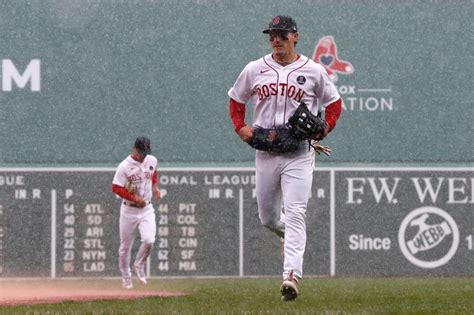 Red Sox feel pain in the rain, can’t quite rally in 5-4 loss to Angels