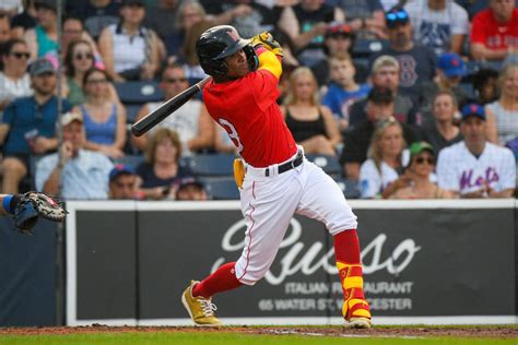 Red Sox promote No. 3 prospect Ceddanne Rafaela to Triple-A Worcester