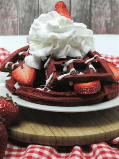 Red Velvet Waffle Recipe - Saving Dollars & Sense