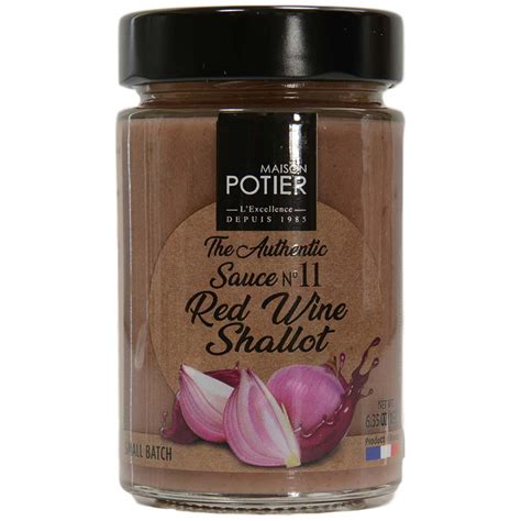 Red Wine and Shallot Gourmet Sauce By Christian Potier (3 …