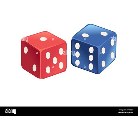 Red and blue dice logos.  Free for commercial use High Quality Images Dow...