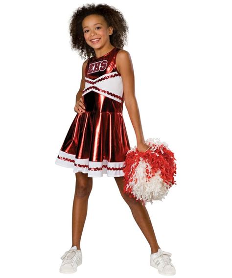 Red and white cheerleader costume Kids