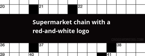 Red and white supermarket logo crossword clue. If you’re short on time to tackle the crosswords, you can use our provided answers for Popular store chain with a green, red and orange logo crossword clue! To find out the answers to other clues in the NYT Crossword August 31 2023 page. 