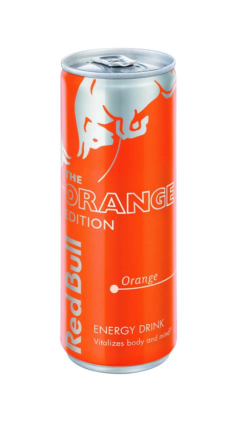 Red bull orange. The Red Bull Editions combine the Wings of Red Bull Energy Drink with specific tastes: Watermelon, Tropical Fruits, Blueberry, Strawberry Apricot, Dragon Fruit, Peach and Coconut 