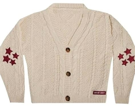 White & Grey Folklore Cardigan, Taylor Swift Star Embroidered Cozy Sweater, Knitted Holiday Cardigan, Perfect Eras Tour Outfit For Swifties. 4.9. (13) ·. SwiftStyleShopCA. AU$72.65. AU$121.09 (40% off) Sale ends in 2 hours. FREE delivery.