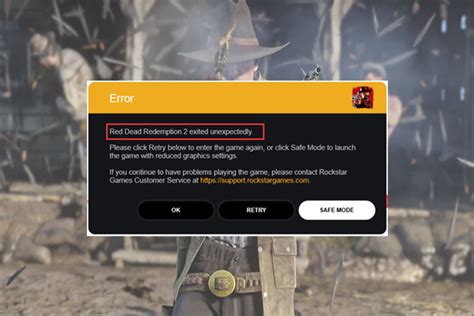 Red dead redemption 2 exited unexpectedly 2020. I start the game.  Jan 8...