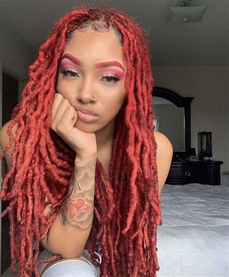 Red dye dreads. Apr 21, 2023 - Explore Wendy Sloboda's board "Colored Dreads", followed by 339 people on Pinterest. See more ideas about hair styles, colored dreads, dreads. 