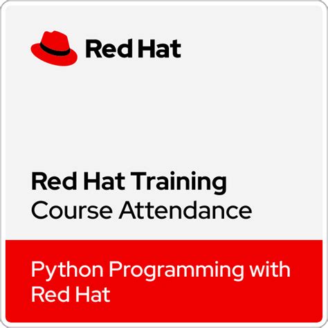 Red hat ad141.  These The AD141 course teaches Python coding in a Red Hat environment...
