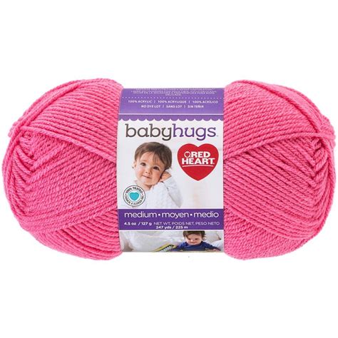 Amazon.com: Red Heart Baby Hugs Medium Yarn, E404, 4.5 Oz, Bluie 3-Pack Arts, Crafts & Sewing › Knitting & Crochet › Yarn Enjoy fast, FREE delivery, exclusive deals and award-winning movies & TV shows with Prime Try Prime and start saving today with Fast, FREE Delivery $1695 ($5.65 / Count) Get Fast, Free Shipping with Amazon Prime FREE Returns. Red heart baby hugs