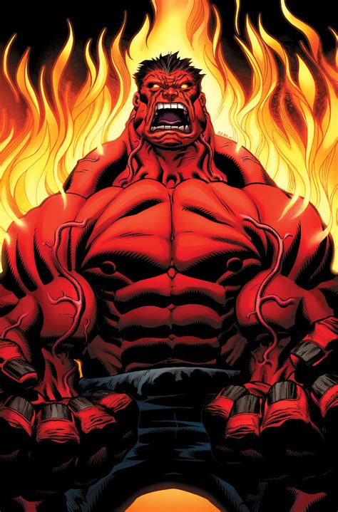 Red hulk wiki. The General quickly recovers up and grabs Red Hulk and throws him into a wall. Red Hulk was able to shake off the damage, but the General charges towards him and delivers a powerful punch that sent Red Hulk crashing out of the area as he tumbles to the ground. The General leaps and stomps over him. General: Pathetic. 