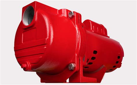 Red lion sprinkler pump.  This pump features a rugged cast iron casing, hig...