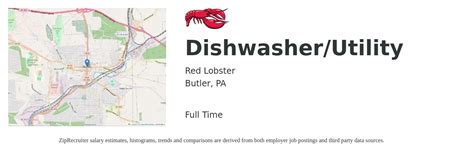 Red lobster butler pa. Job Details. Red Lobster - 104 Moraine Pointe [Busser / Porter / Cleaning] As a Dishwasher/Utility at Red Lobster, you'll: Ensure the cleanliness of dishware, work stations, and restrooms so that the team can provide a refreshing seaside dining experience; Uphold the appearance standard of the restaurant by taking out the trash and maintaining ... 