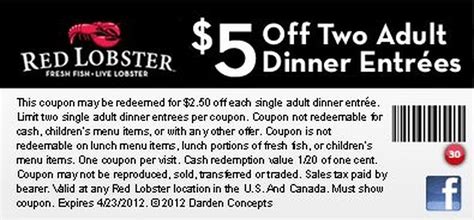 Red lobster coupon code. Things To Know About Red lobster coupon code. 