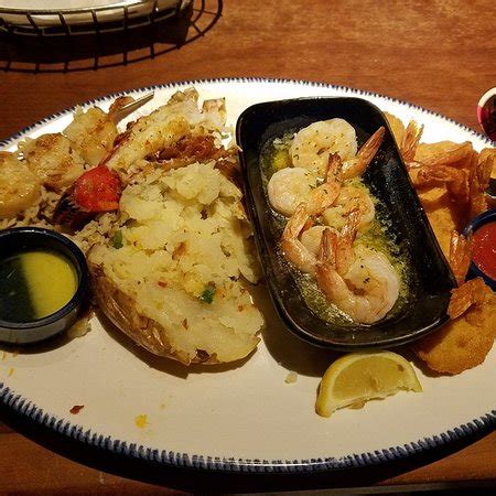 Delivery & Pickup Options - 61 reviews of Red Lobster "I ended up here today for lunch and was very impressed. I had popcorn shrimp, salad and baked potato for less than $8. …