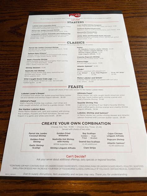 I have read and accept the My Red Lobster Rewards TERMS AND CONDITIONS and PRIVACY NOTICE Red Lobster Management LLC, 450 S.Orange Ave., Suite 800, Orlando, FL, 32801. https://www.redlobster.com Subject to: Terms and Conditions