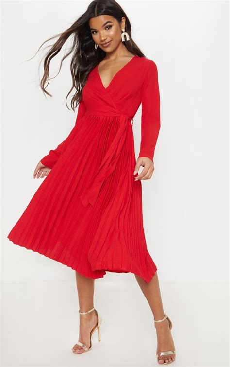 Red long sleeve dress amazon. Women Casual Long Sleeve Ruched Wrap Dress Crew Neck Tie Waist Short Dresses Solid Party Dresses Satin Cocktail Dress 4.0 out of 5 stars 216 $38.99 $ 38 . 99 $41.99 $41.99 
