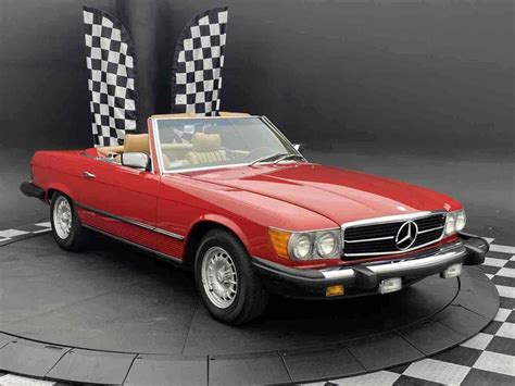 Red mercedes 380sl. 1981 Mercedes-Benz 380SL $69,000* Excl. Govt. Charges. Contact Seller. 1981 Mercedes-Benz 380SL Auto . Private Seller Car - Queensland View matching dealer cars ... red Interior Colour Black Transmission 4 speed Automatic Body 2 doors 2 seat Convertible Engine 8 cylinder Petrol Aspirated 3.8L ... 