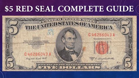 All red seal five dollar bills were printed in Washin