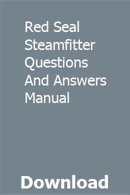 Red seal steamfitter questions and answers manual. - Manual for honda cb400 vtec spec 2.