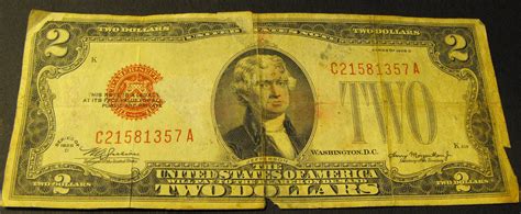 Red seal two dollar bill value. A 1953 series $2 bill without a star in fine or extremely fine condition will be worth $2 to $3. In uncirculated condition, values are higher. The same non-star bill in … 