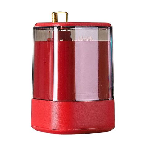 Red toothpick holder. 5&rdquo; tall x 2.  Crafted with vibrant red hues, this holder is perfect for ...
