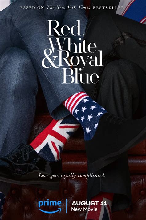 Red white and royal blue movie. 
