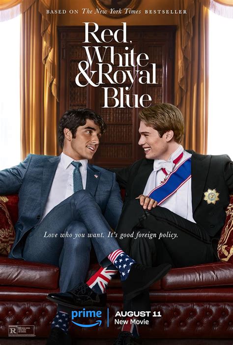 Red white and royal blue where to watch. 