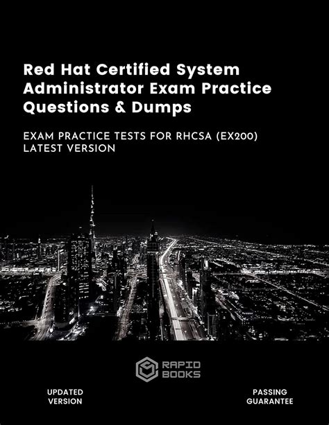 RedHat RHCSA EX200 Exam Dumps, Practice Test Questions