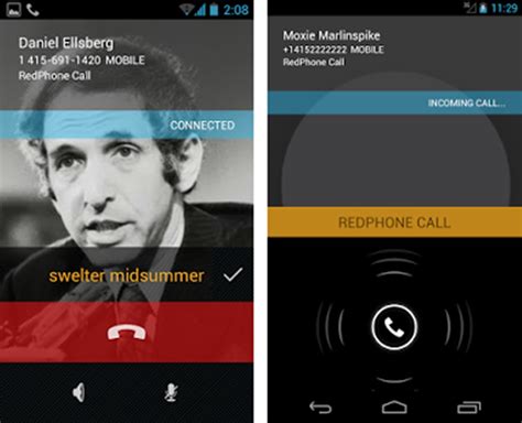 RedPhone Private Calling