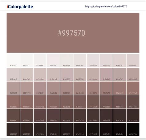 Reddish Grey information Hsl Rgb Pantone