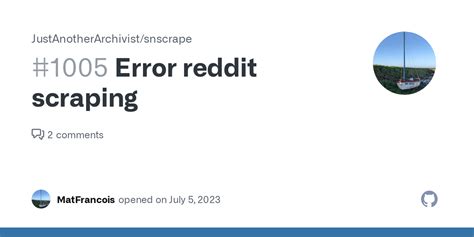 Reddit Scraping Error HTTP status was