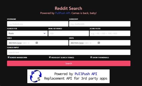 Reddit archive download.  The advantage of using Pullpush is that it allows searchi...