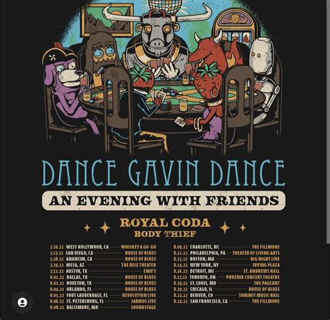 A subreddit for fans of the post-hardcore band Dance Gavin Dance. News, discussions, live videos, covers, side-projects and much more. Make sure you're viewing the sub off mobile for the best experience, where you can view our menu bar for endless DGD resources.. 