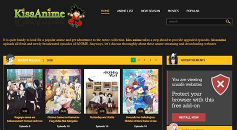 KissAnime is a leading streaming site that offers thousands of hours of anime and manga for free. The platform streams the content daily. You can watch the latest series, OVAs, movies, drama, and classic anime from 60+ countries all over the world for free. For that, you just only need to register yourself on the KissAnime website.. 