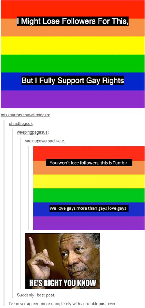 50 Super Queer Memes That Will Make Anyone In The LGBT Community Cackle *laughs in gay* by Sarah Karlan BuzzFeed News Reporter 💬 View 34 comments 1. ithelpstodream.tumblr.com 2.....