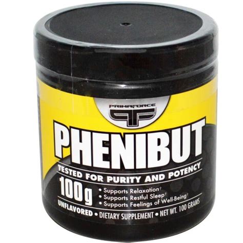 Phenibut is better to use at the lowest effec