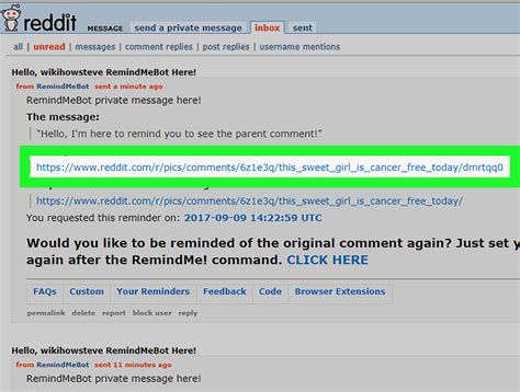 Remind Me Reddit is a handy bot on the popular social media platform that allows users to set reminders for themselves. Whether you want to be reminded of an upcoming event, a post you want to revisit later, or simply need to remember something important, Remind Me Reddit is here to help. In this article, we will guide you through the process .... 