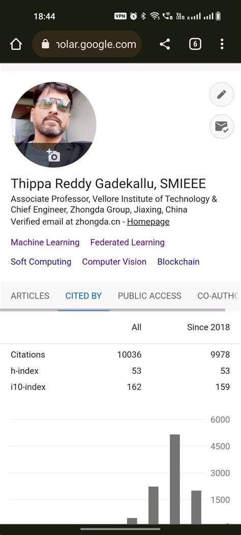 Reddy also authored some