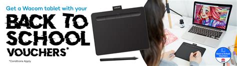 Redeem Back to School Voucher - Wacom Australia