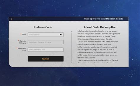 Redeem Code Hsr 2 2