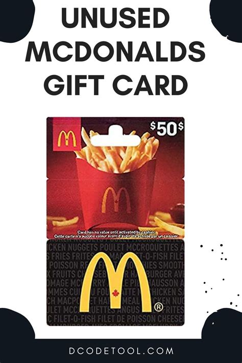 Redeem Mcdonalds Gift Card On App