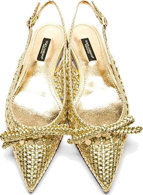 Redeem Yourself in Gold with Dolce and Gabbana Gold Shoes: A Guide to Decadence and Refinement