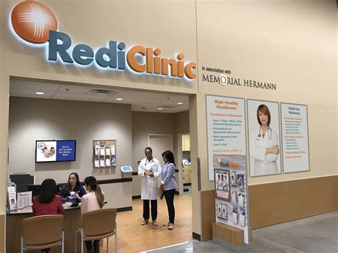 Rediclinic kingwood. RediClinic is a retail clinic located at 651 US-183 Hwy, Leander, TX, 78641. Similar to an urgent care, they treat non-life-threatening symptoms and conditions and wee walk-in patients with no appointments. For more information, call RediClinic at (512) 260‑0871. 