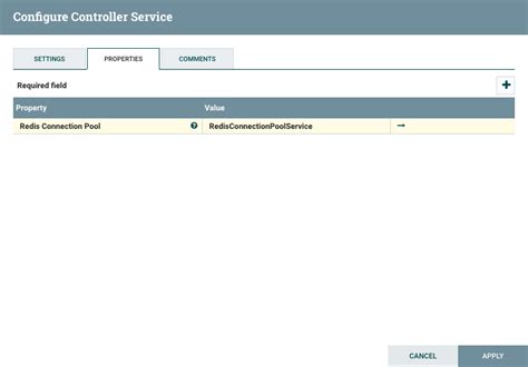 RedisConnectionPoolService - nifi.apache.org