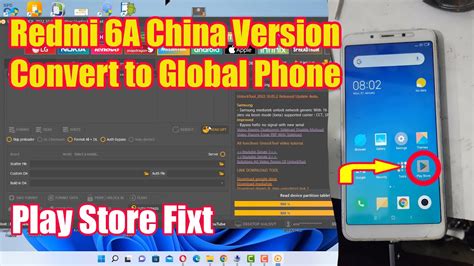 Redmi 6a convert to global.  3.  From backing up your data to flashing the new Global RO...
