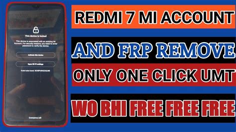 Redmi 7 mi account remove file download.  Learn More Redmi Note 15 Pro 5G S...